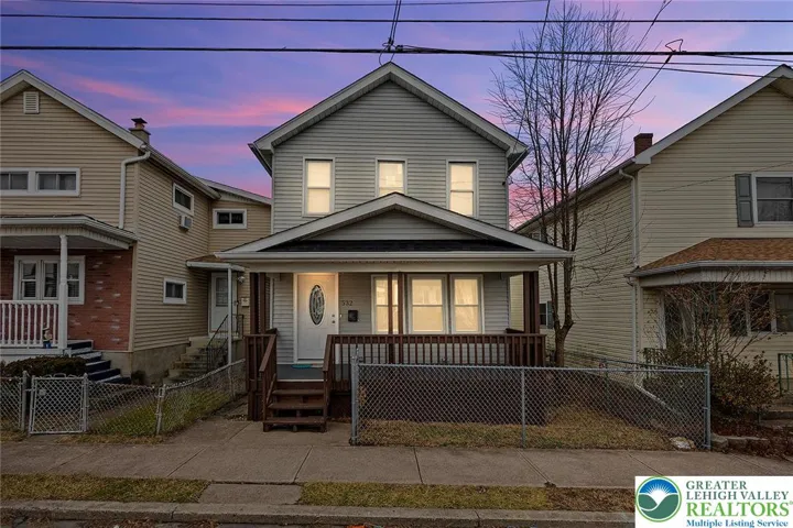 Twilight exterior view