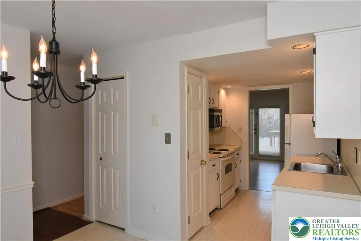 Dining Room leading to Galley Kitchen