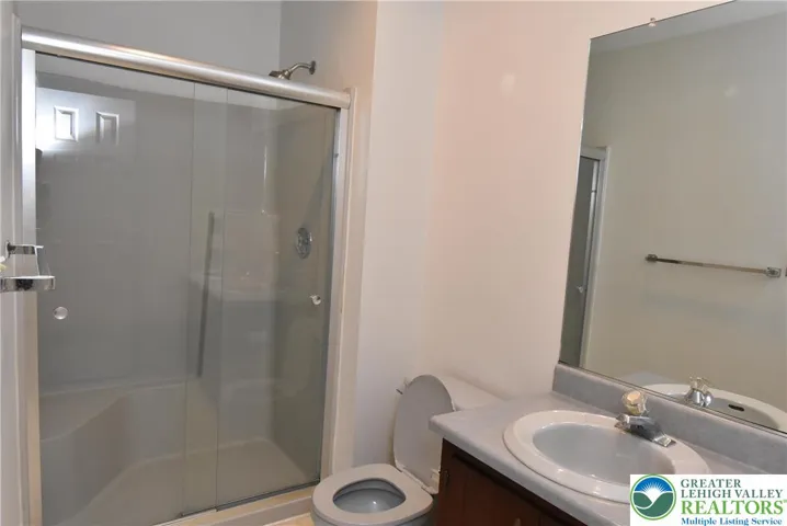 Primary Bath with Glass Shower Enclosure