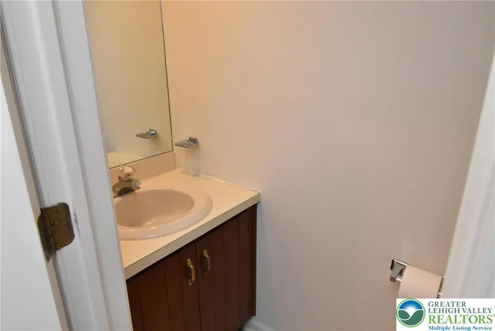 Half Bath on 1st floor
