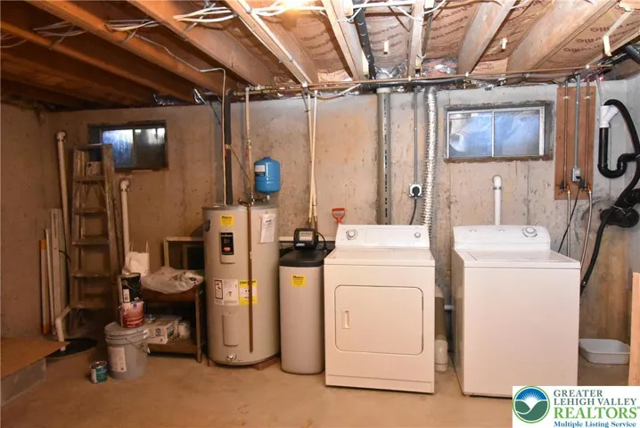 Washer and Dryer and hot water heater and water softener