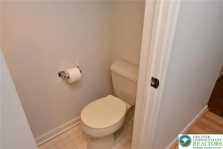 Half Bath on 1st floor