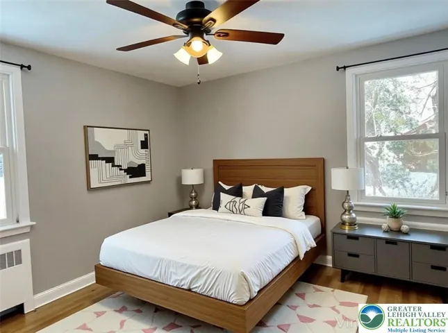 1st Fl Bedroom Virtually Staged