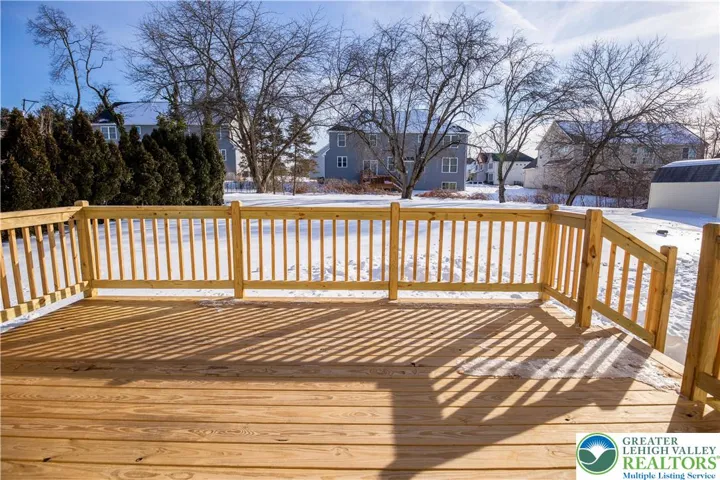 New deck