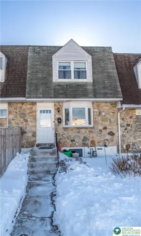 Welcoming stone enhanced facade