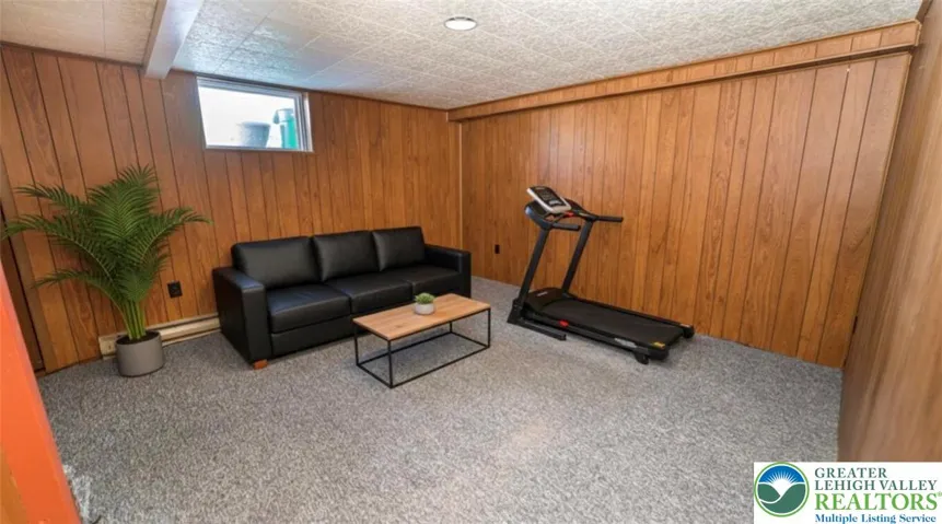 Virtually staged Bonus room