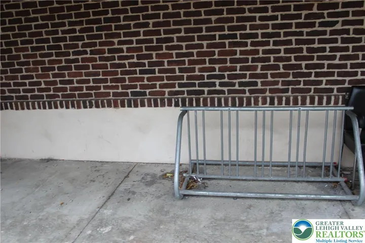 Bike Rack in the rear of the building