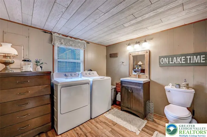Large Laundry Room w/ Half Bath