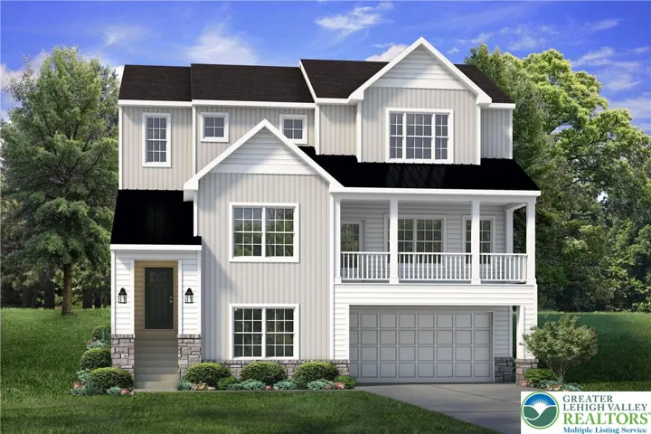 Whitehall Craftsman Elevation Rendering