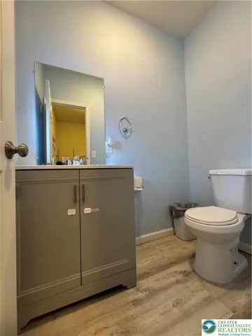 Half bath first floor