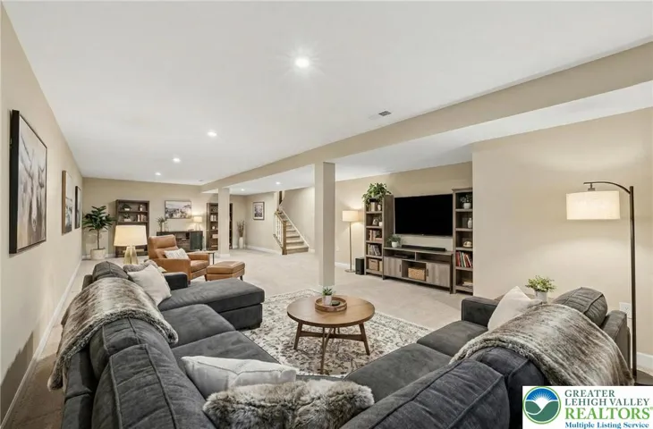 Virtually staged to show potential.