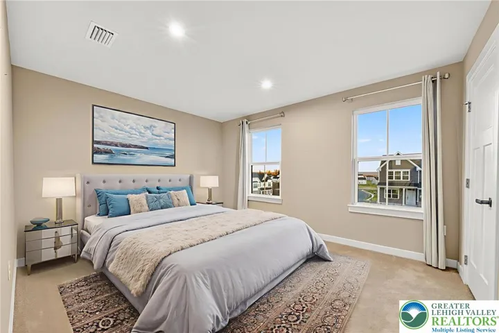 Virtually staged to show potential.