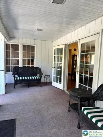 Screened porch