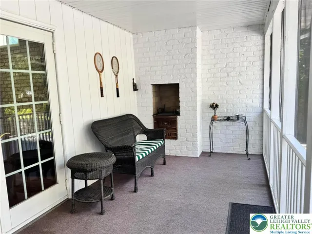 Screened porch