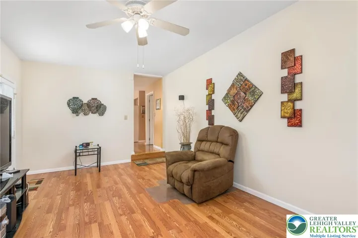 This is the "second" family room which could be serve many other uses:  great big playroom, nice guest room, man cave, or large office for work.