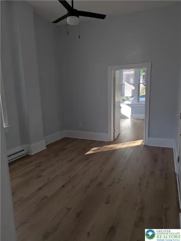 Living room toward bedroom.