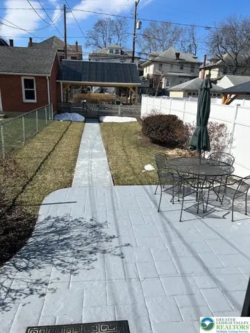 Stamped Patio/Carport