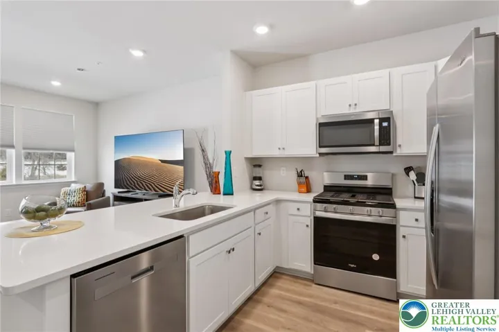 Soft close cabinets.