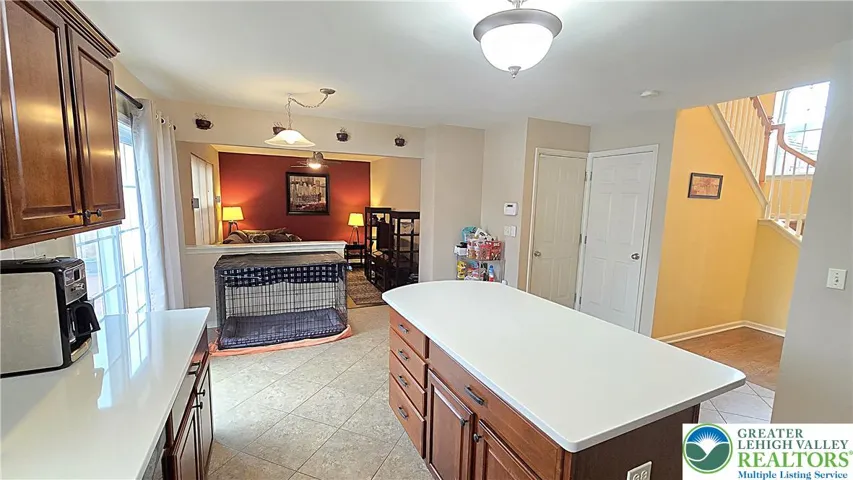 Kitchen with Quartz Counter Tops