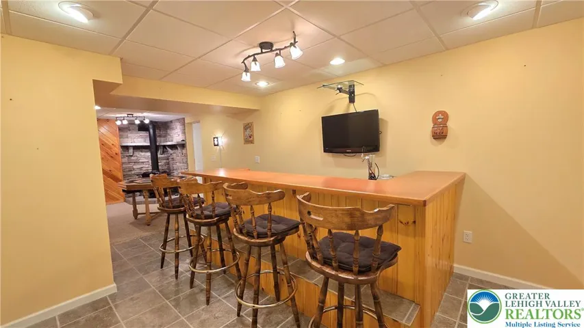 Basement Bar Area