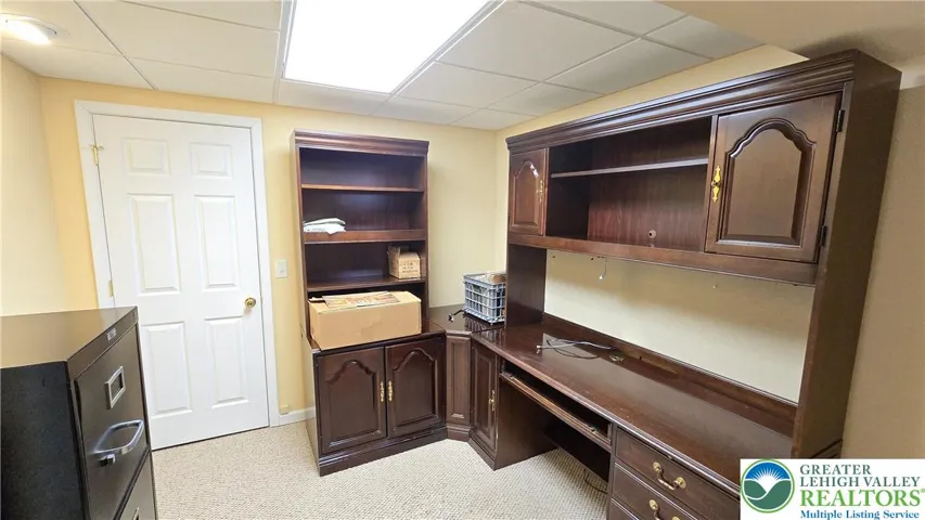 Office in Basement