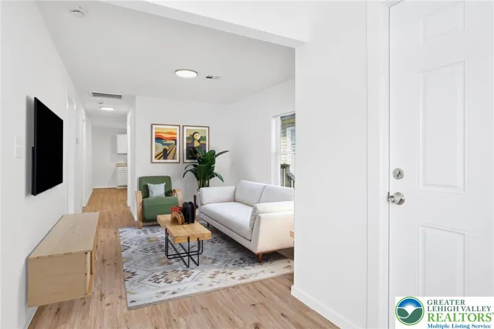 Virtually Staged to showcase furniture placement.