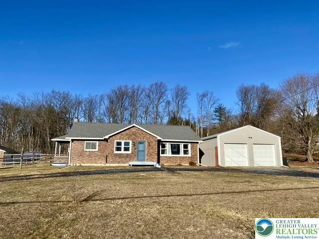 All Brick Ranch home with Circular Driveway