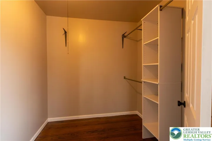 Master bedroom closet