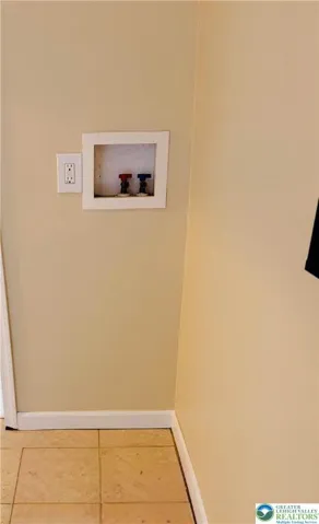 Washer Dryer hook up.