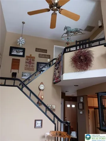 2 story ceiling