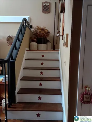 stairway to second floor