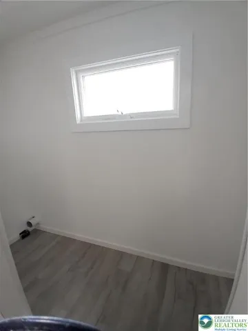 Laundry area off kitchen