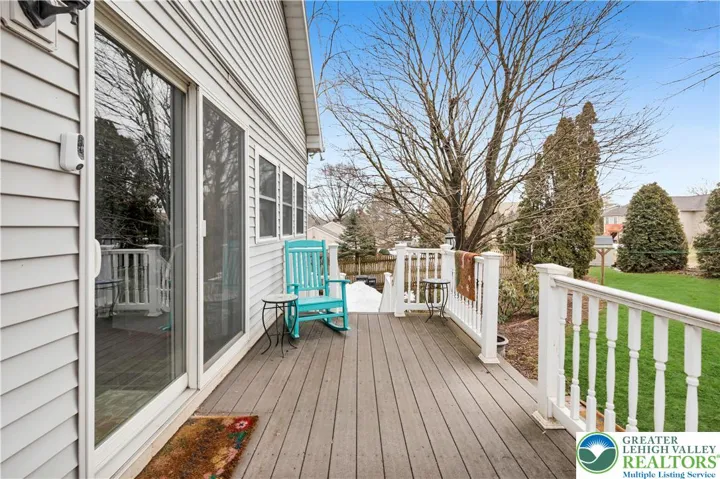 trex deck off 4 seasons room