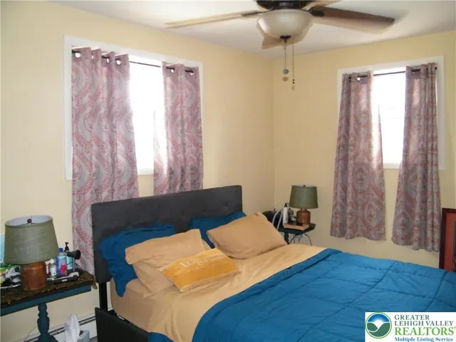 Master bedroom offers 2 closets