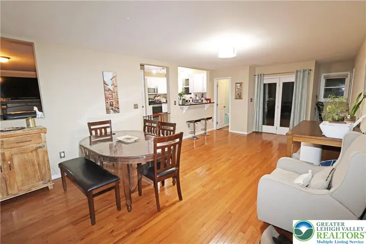 Eating area and family room