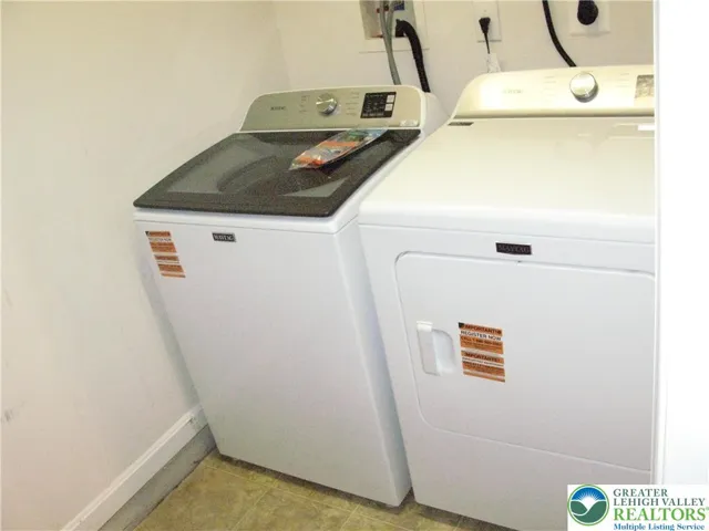 New washer & dryer