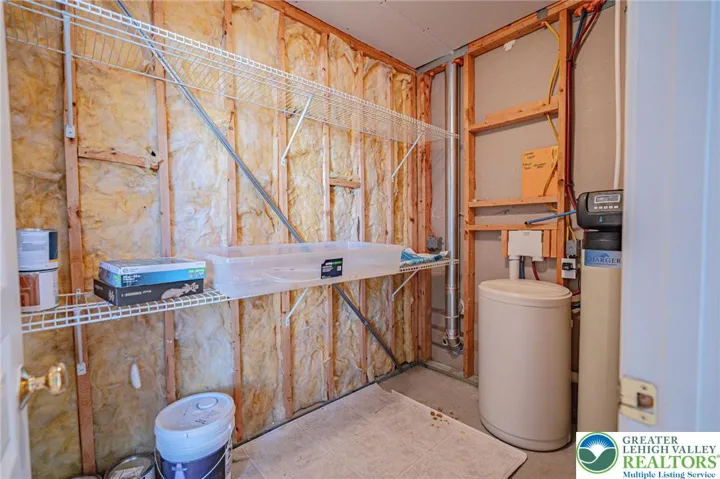 Utility Room with Water Softner