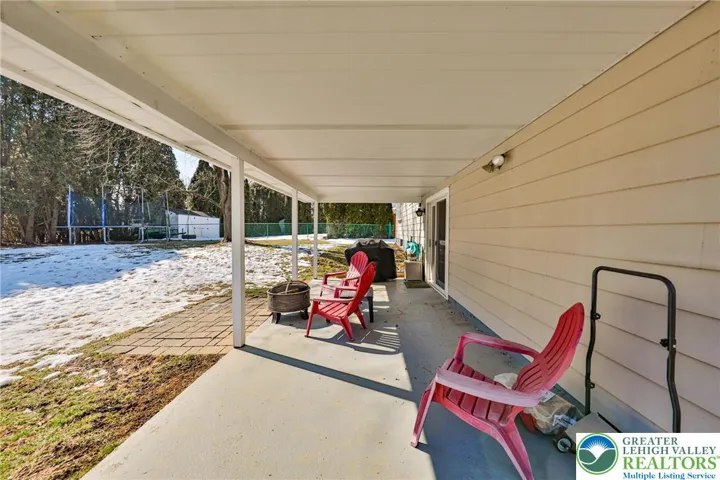 Covered Concrete and Paver Patio