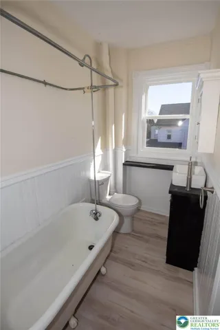 full view of bathroom