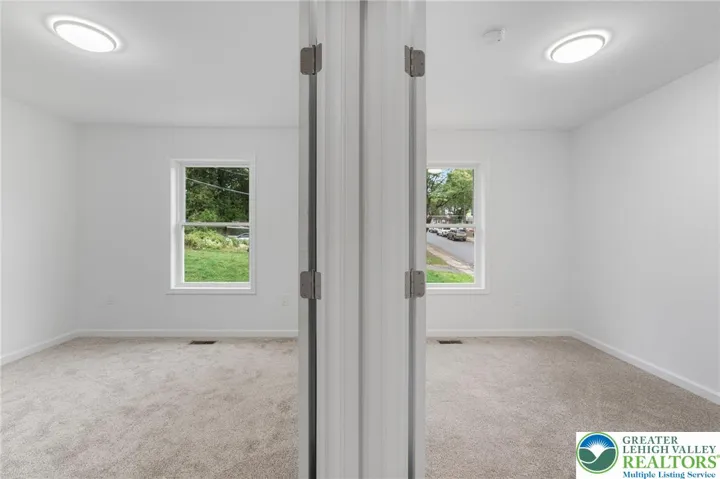 Model photos of townhomes.