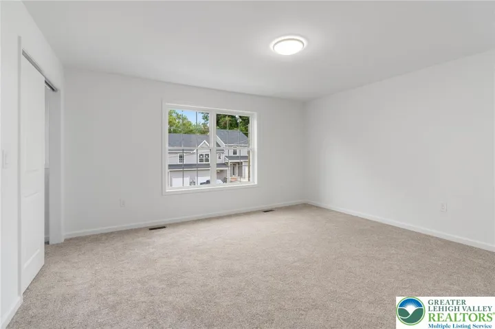 Model photos of townhomes.