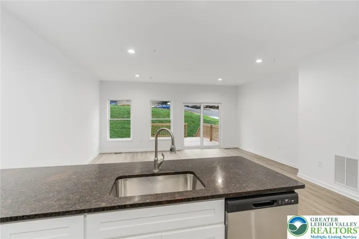 Model photos of townhomes.