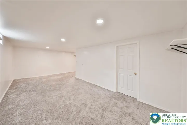 Finished Basement - Recessed Lighting