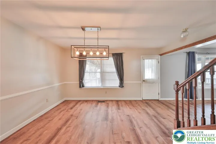 Dining Room - View to Back Door