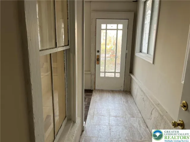 Rear door