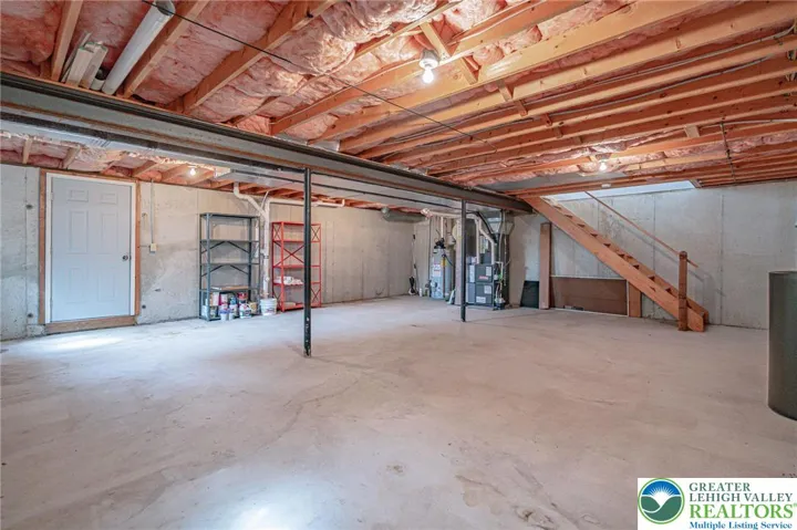 Full Basement w/Bilco egress