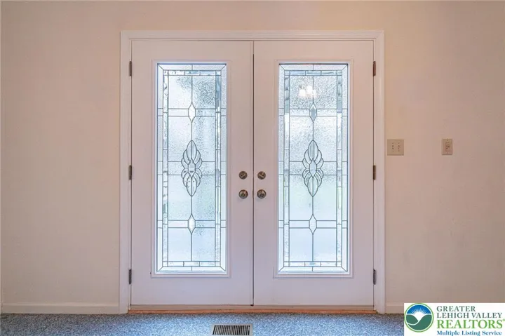Beautiful French doors to deck