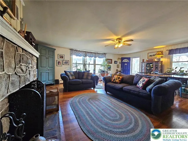 Living room toward front window