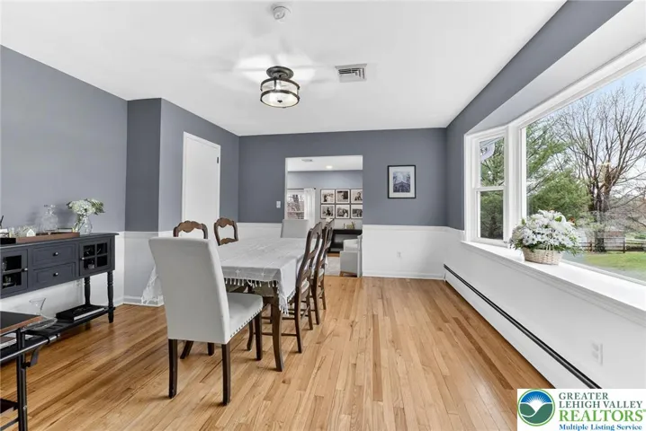 DINING ROOM DRENCHED IN SUNLIGHT!