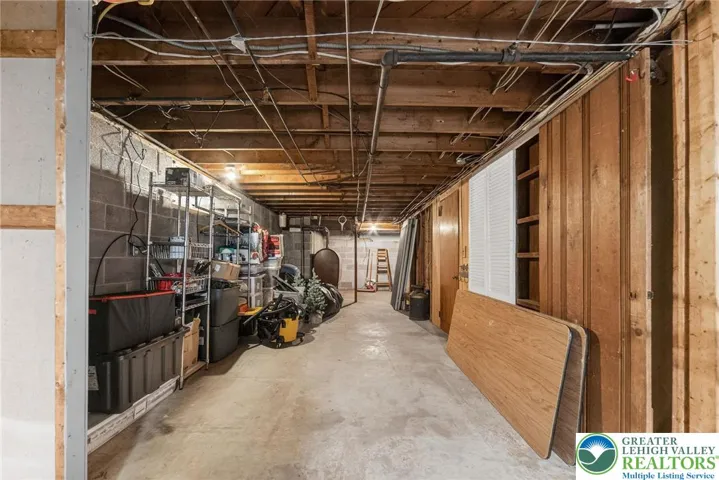 ENORMOUS BASEMENT STORAGE WITH LAUNDRY